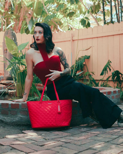 Sprayground Classic | RED RIVIERA TOTE
