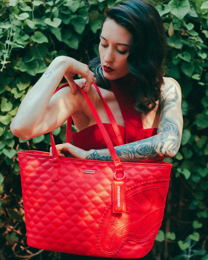 Sprayground Classic | RED RIVIERA TOTE