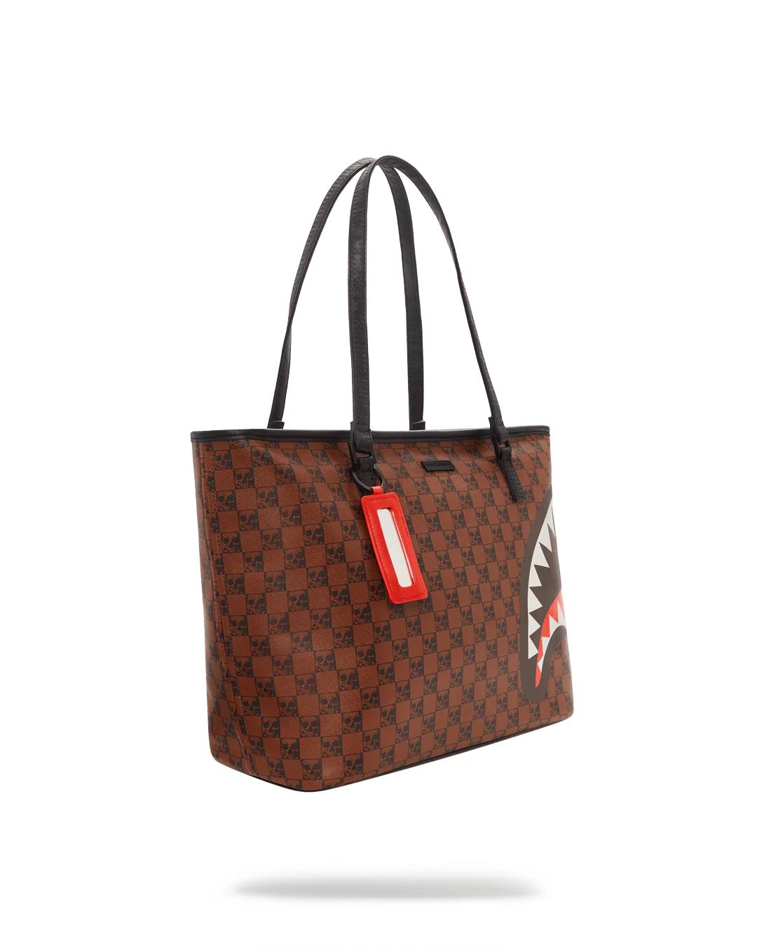 Sprayground Popular | SHARKS AND SKULLS TOTE
