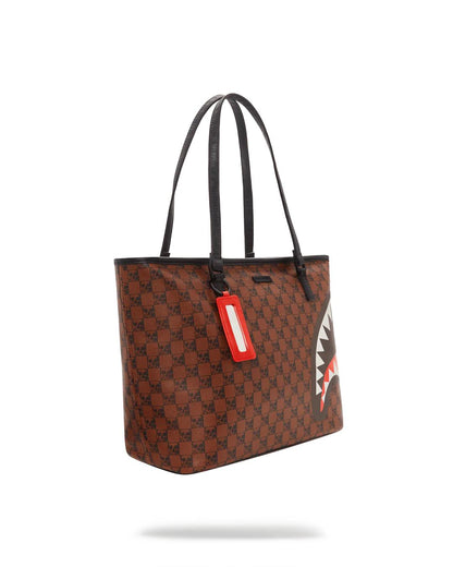 Sprayground Popular | SHARKS AND SKULLS TOTE