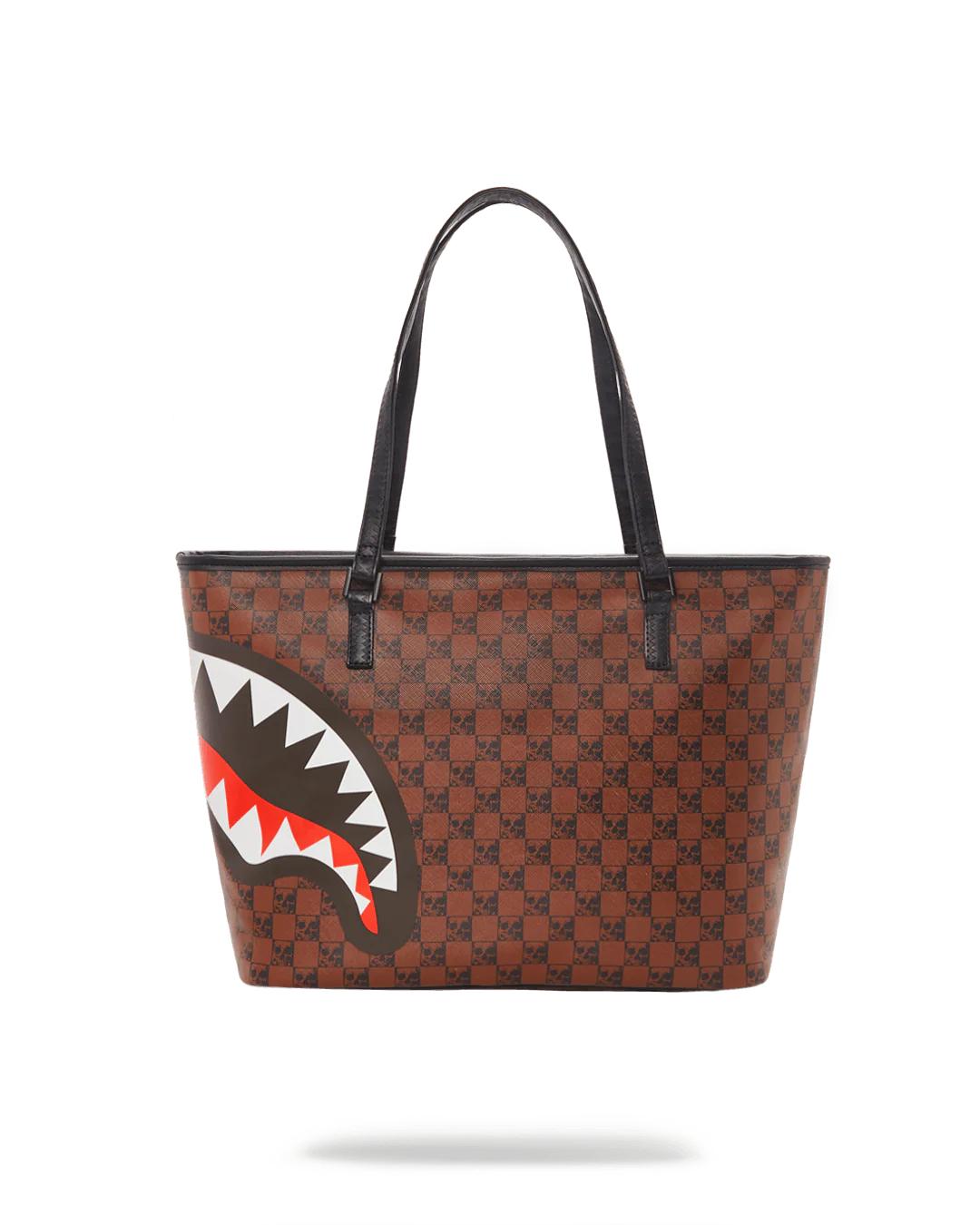 Sprayground Popular | SHARKS AND SKULLS TOTE