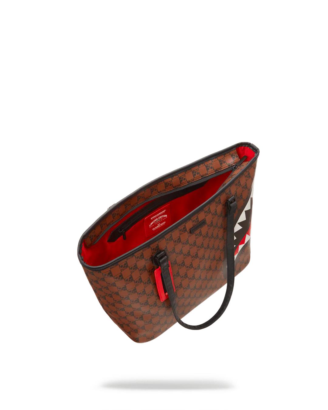 Sprayground Popular | SHARKS AND SKULLS TOTE