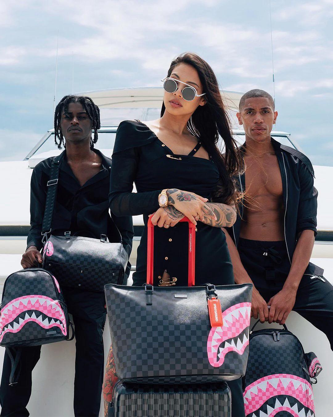 Sprayground Premium | SHARKS IN CANDY TOTE