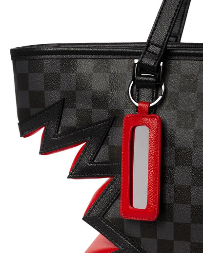 Sprayground New | SHARK BITE SHARKS IN PARIS GRAY TOTE