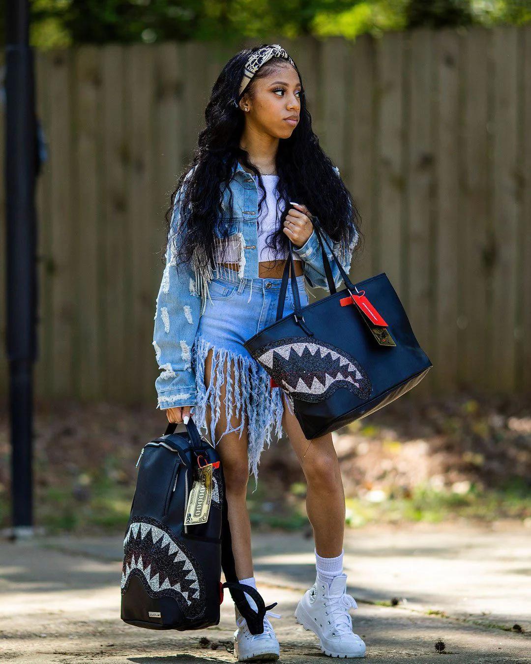 Sprayground Recommended | CLEARCUT TOTE (BLACK)