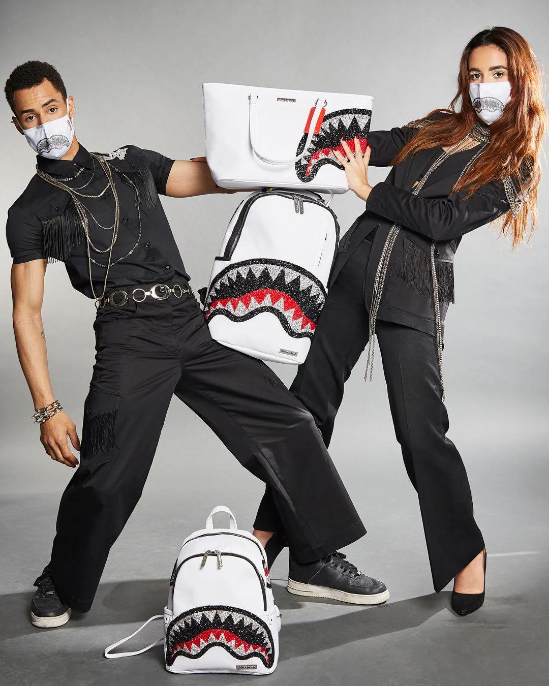 Sprayground Exclusive | CLEARCUT TOTE (WHITE)