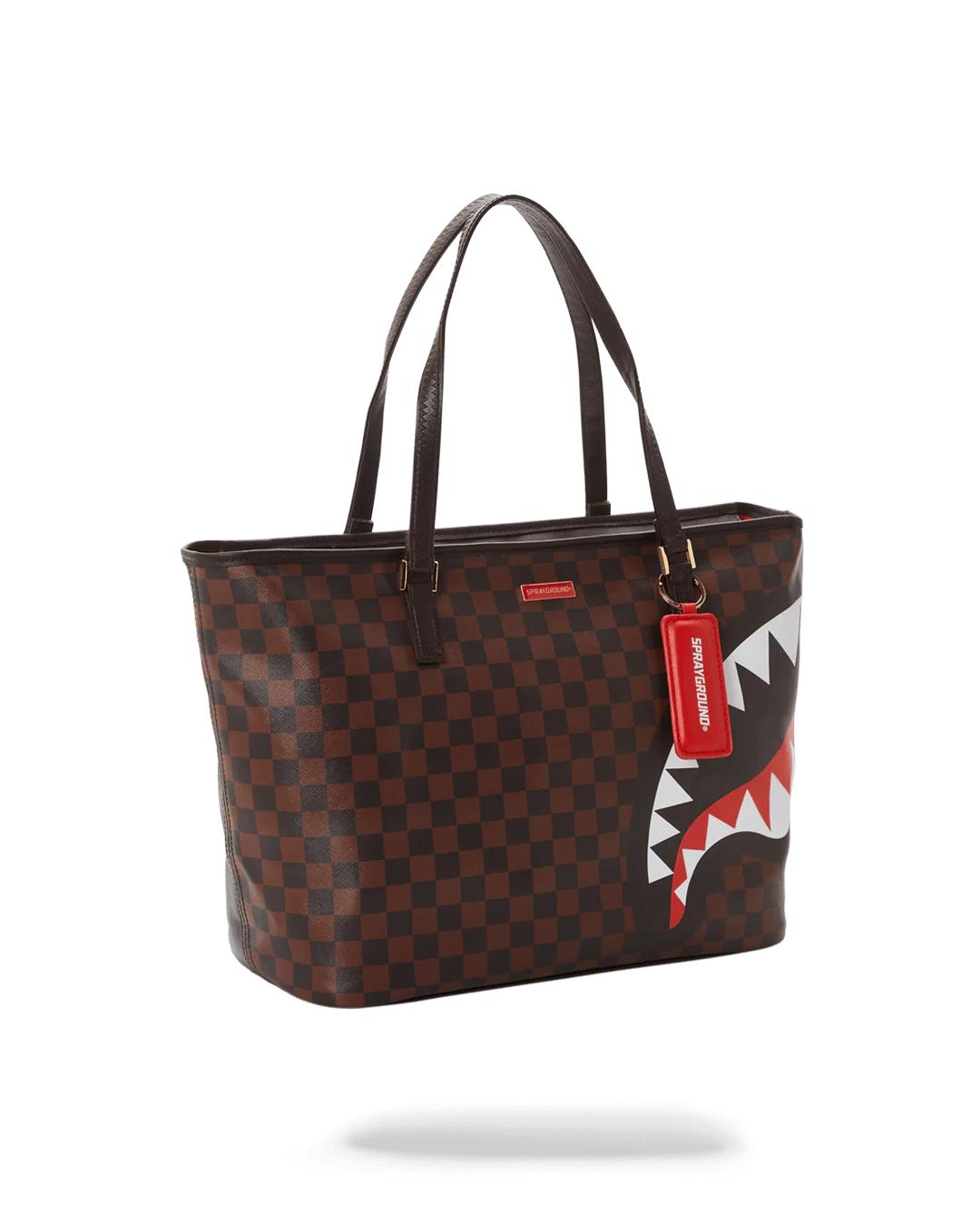 Sprayground Featured | CHECKS IN CAMOFLAUGE TOTE