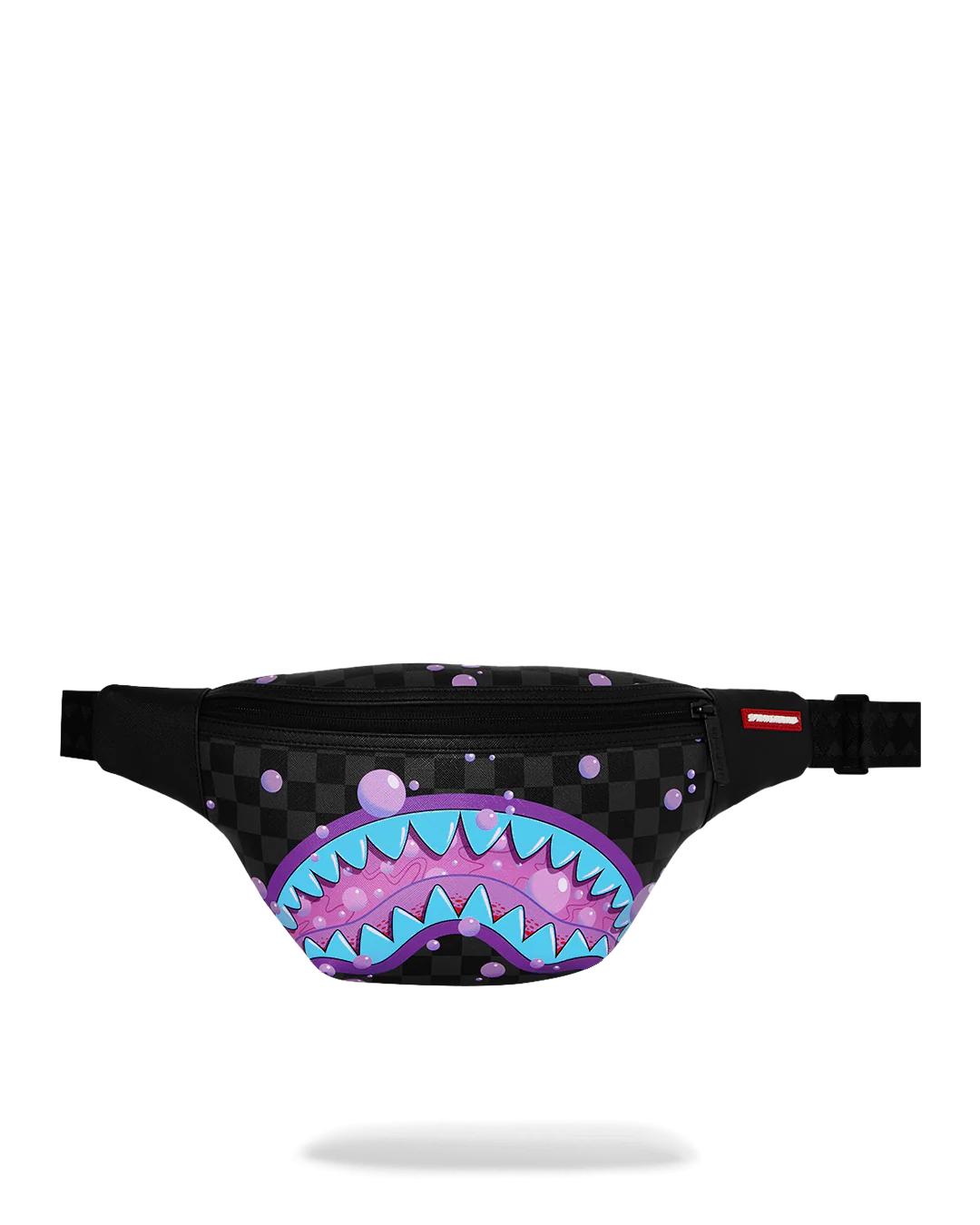 Sprayground Essential | PURPLE SLIME SHARK SAVVY CROSSBODY