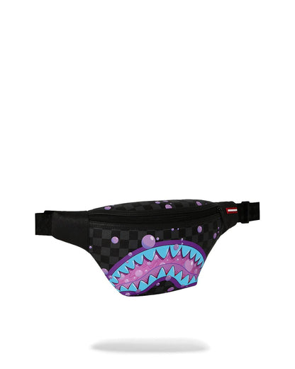 Sprayground Essential | PURPLE SLIME SHARK SAVVY CROSSBODY