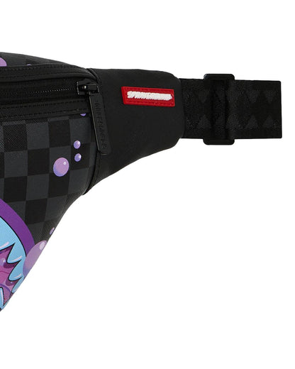 Sprayground Essential | PURPLE SLIME SHARK SAVVY CROSSBODY