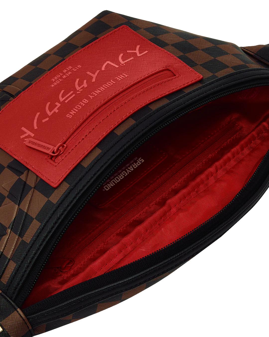Sprayground Premium | KATANA CHECK BOSS SAVVY CROSSBODY