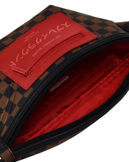 Sprayground Premium | KATANA CHECK BOSS SAVVY CROSSBODY