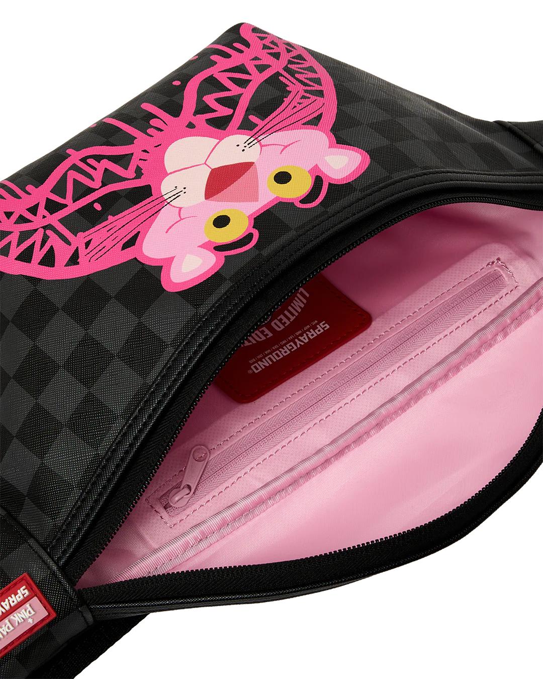 Sprayground New | PINK PANTHER DIAMOND SHARK SAVVY CROSSBODY