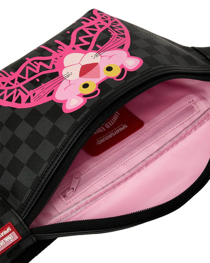 Sprayground New | PINK PANTHER DIAMOND SHARK SAVVY CROSSBODY