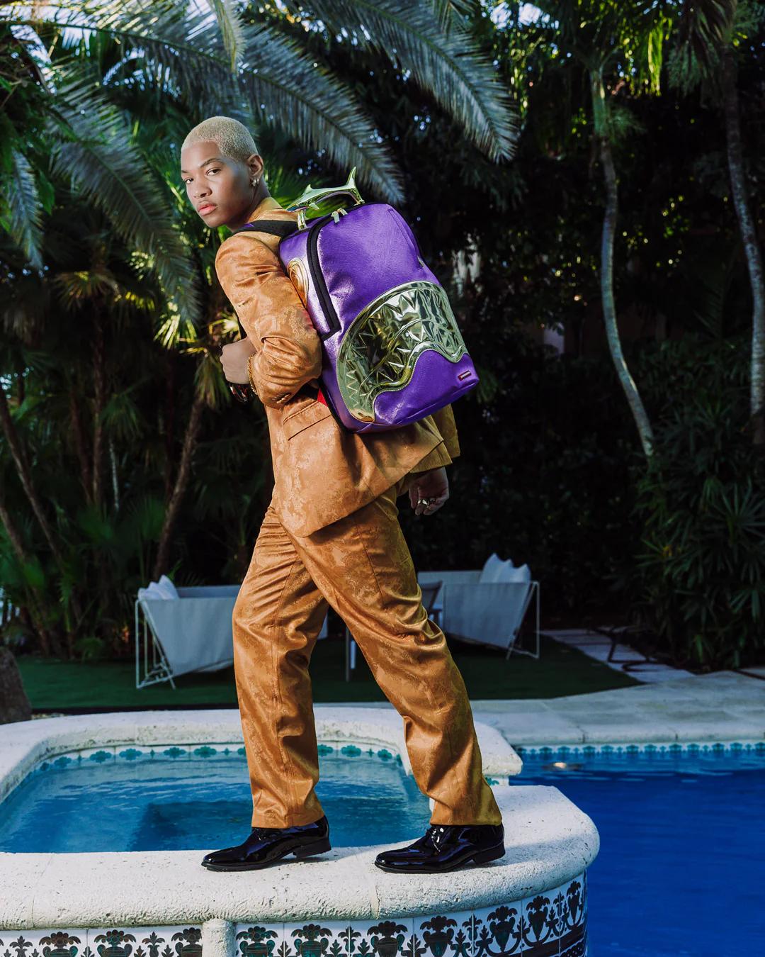 Sprayground Featured | SHARKS OF THE GOLD OCEAN BACKPACK
