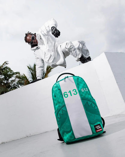 Sprayground Trending | SQUID GAME COLLAB JUMPSUIT BACKPACK