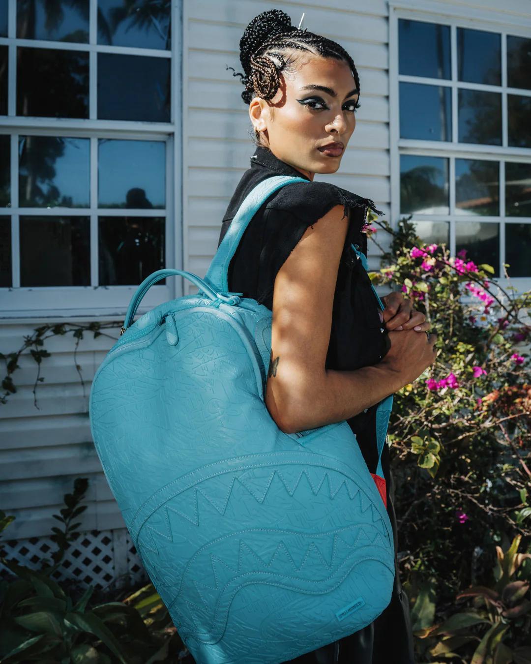 Sprayground Classic | AQUA NOIR BACKPACK