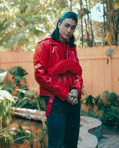 Sprayground Best Seller | RED RIVIERA SHARKMOUTH CROSSBODY