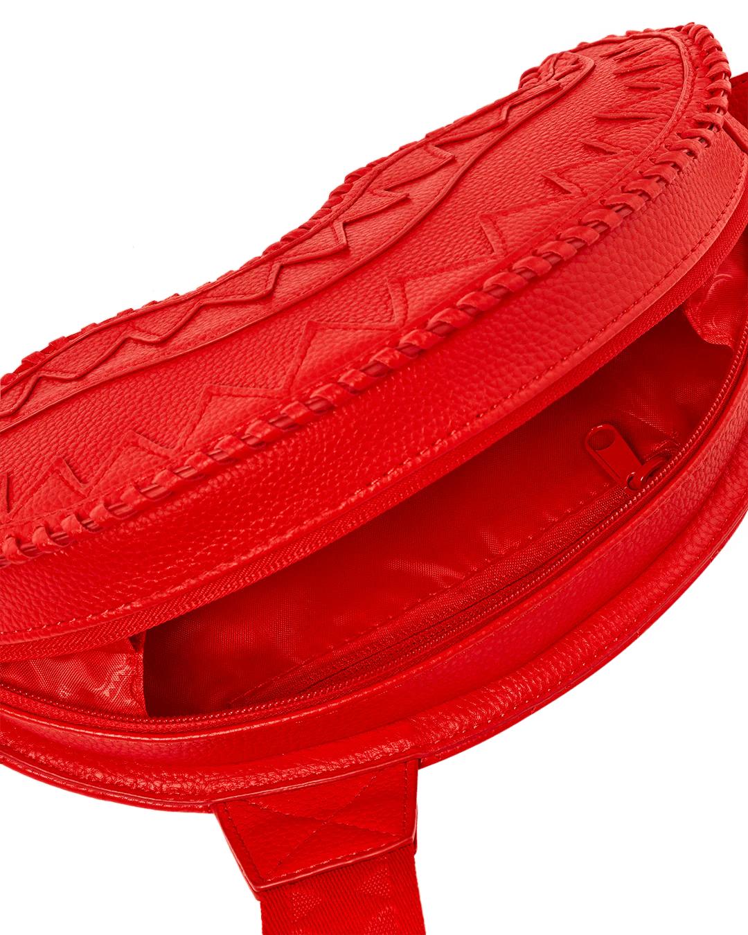 Sprayground Best Seller | RED RIVIERA SHARKMOUTH CROSSBODY