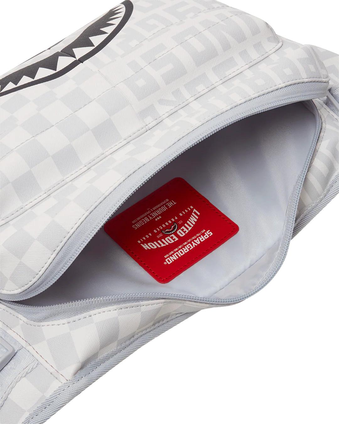 Sprayground Exclusive | SPLIT THE CHECK (PEARL) CARGO CROSSBODY