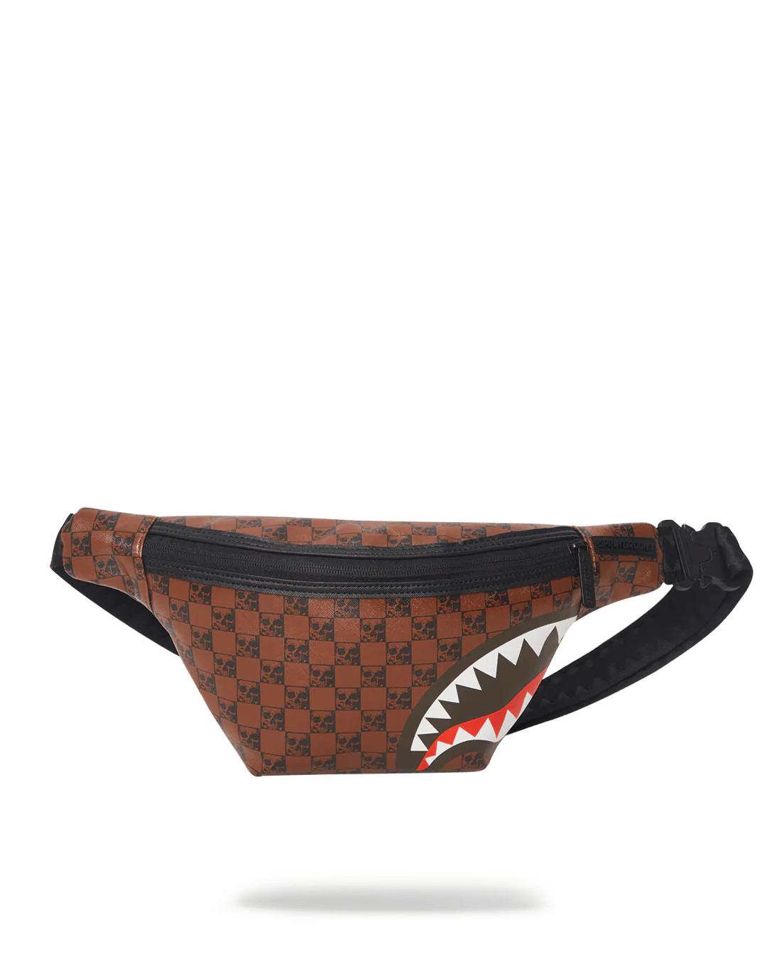 Sprayground Signature | SHARKS AND SKULLS SAVVY CROSSBODY