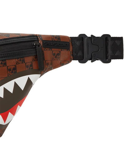 Sprayground Signature | SHARKS AND SKULLS SAVVY CROSSBODY