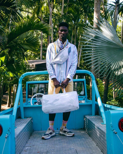Sprayground Premium | 3AM LE BLANC SAVVY CROSSBODY