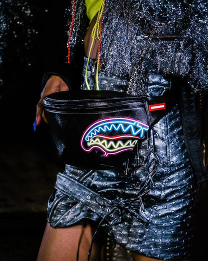 Sprayground Featured | SHARKS IN PARIS GLOW SAVVY CROSSBODY