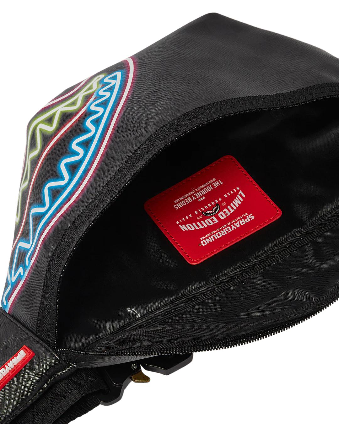 Sprayground Featured | SHARKS IN PARIS GLOW SAVVY CROSSBODY