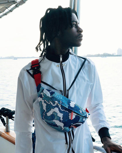 Sprayground New | SHARK WAVE SAVVY CROSSBODY