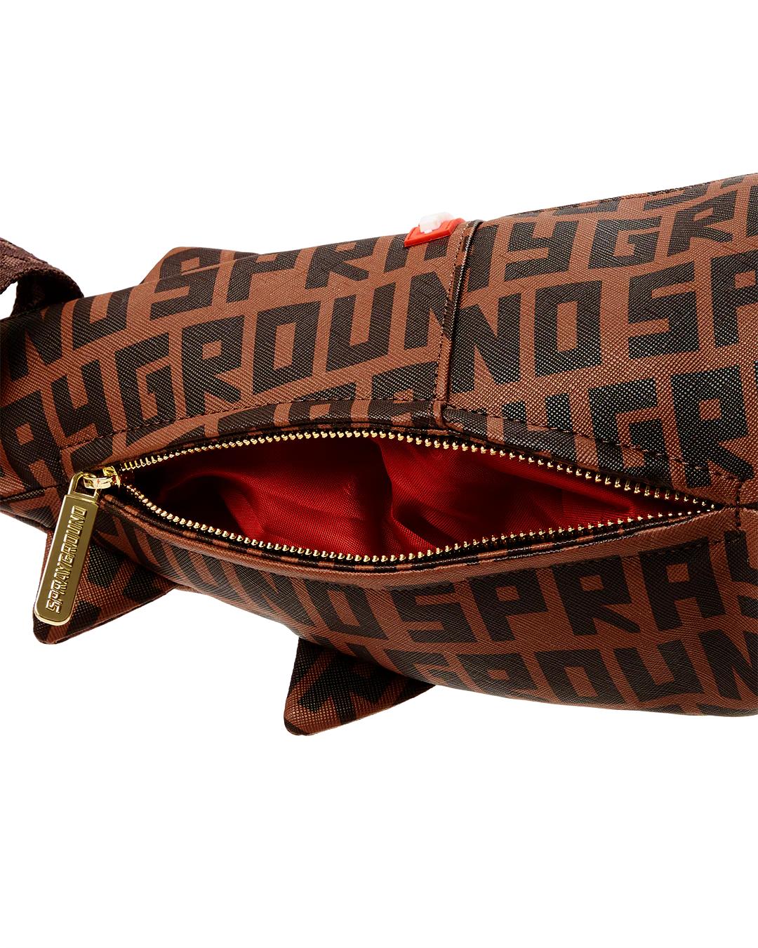 Sprayground Signature | SHARKFINITY SHARK SHAPE DUFFLE