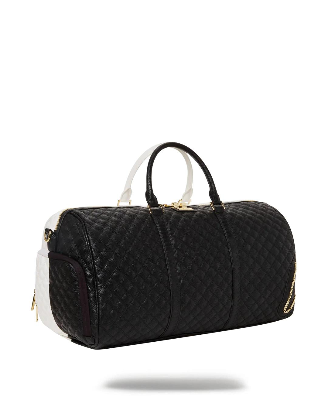 Sprayground Best Seller | LEVELED UP SPLIT QUILT SHARK DUFFLE