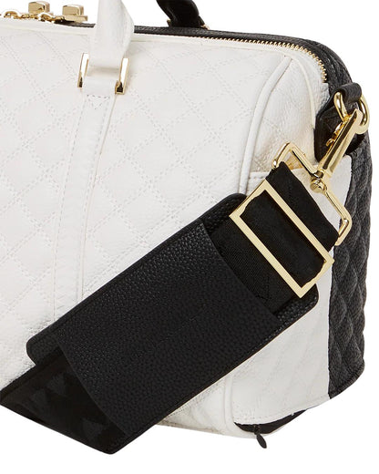 Sprayground Recommended | LEVELED UP SPLIT QUILT SHARK MINI DUFFLE
