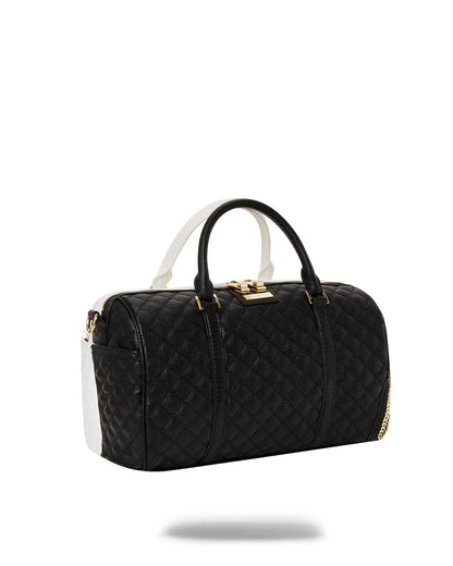 Sprayground Recommended | LEVELED UP SPLIT QUILT SHARK MINI DUFFLE