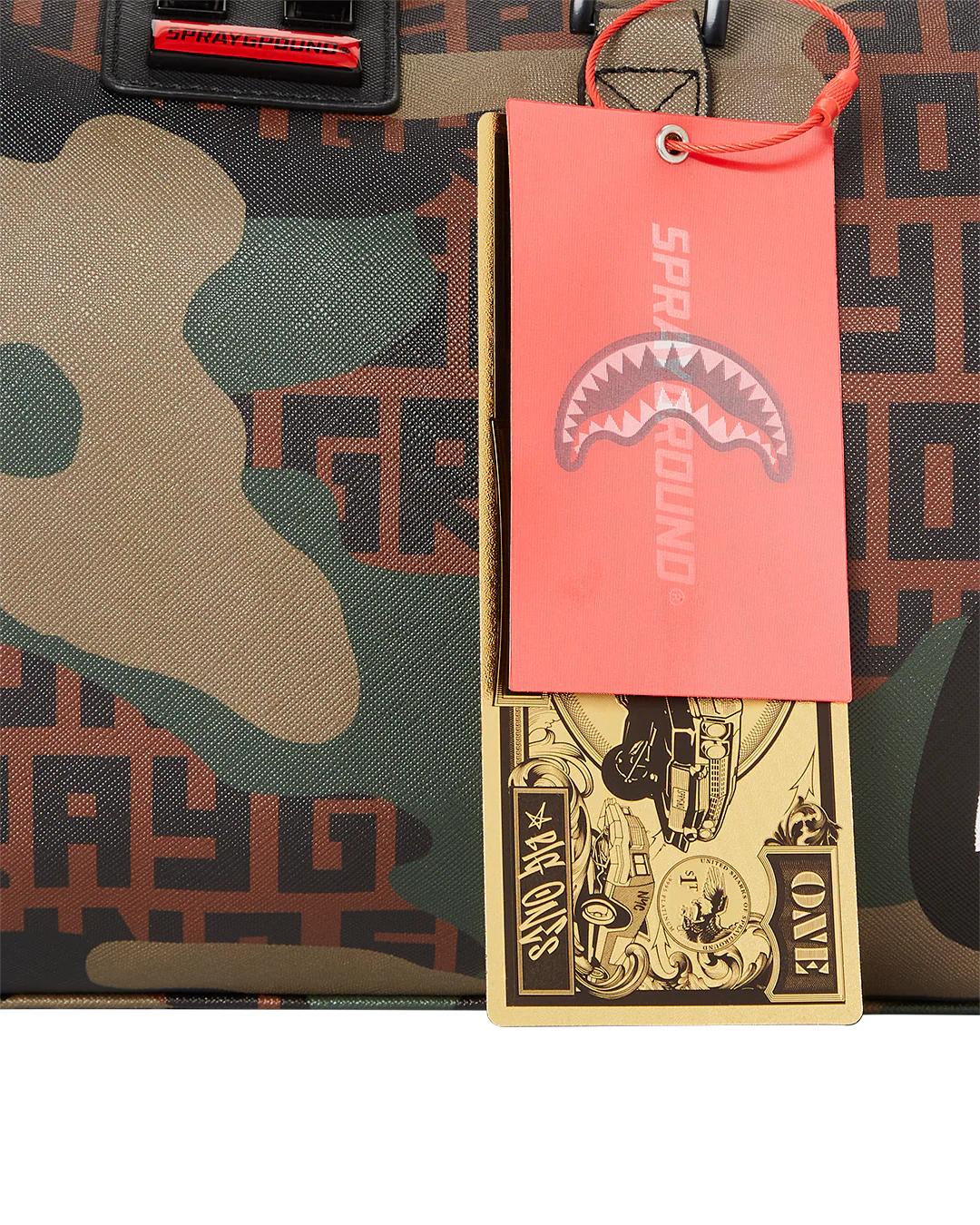 Sprayground Premium | CAMO INFINITI MINI DUFFLE
