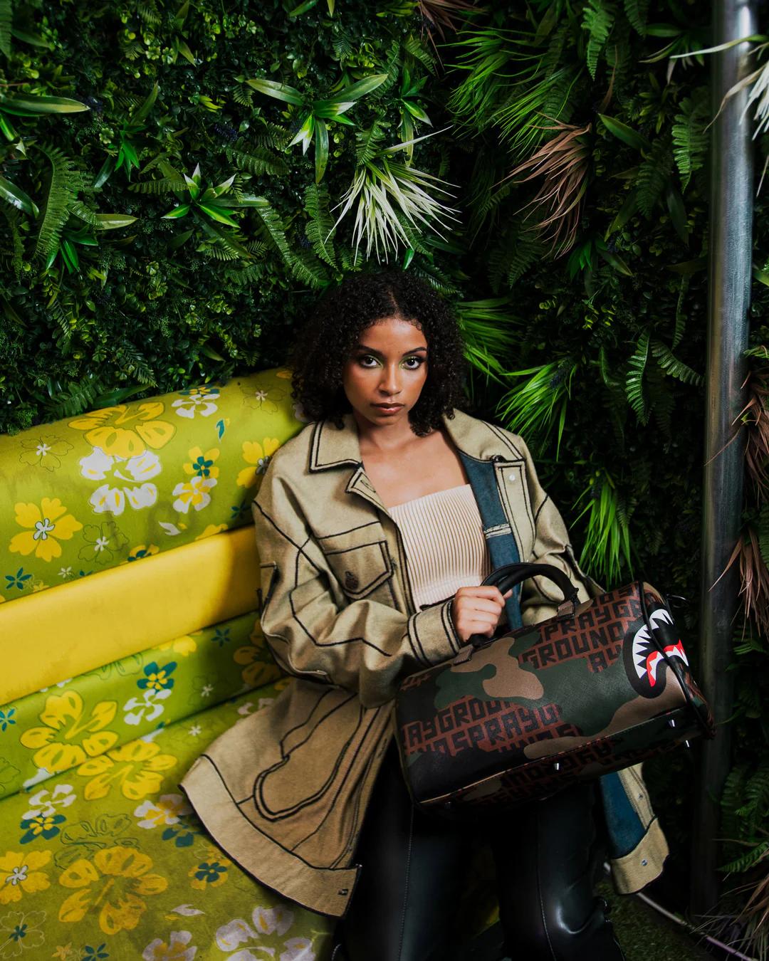 Sprayground Premium | CAMO INFINITI MINI DUFFLE