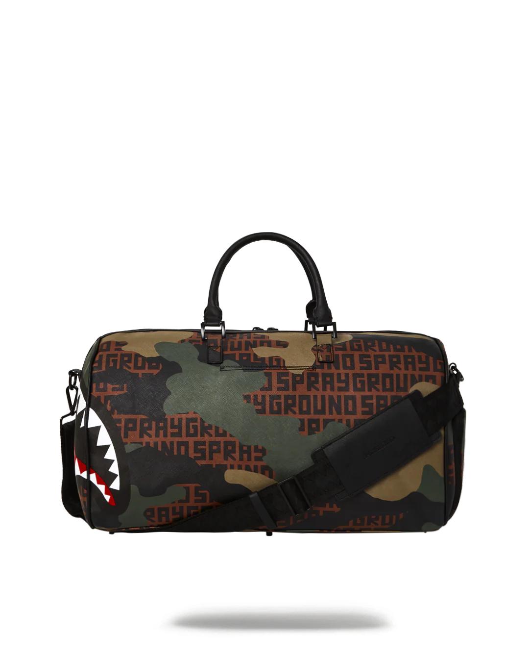 Sprayground New | CAMO INFINITI DUFFLE