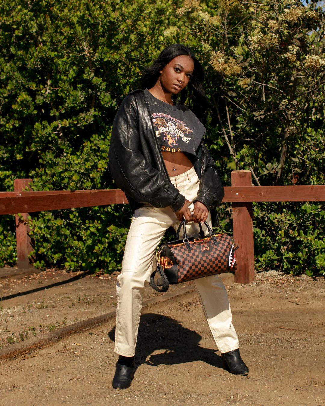 Sprayground Signature | SHARKS IN PARIS UNSTOPPABLE MINI DUFFLE