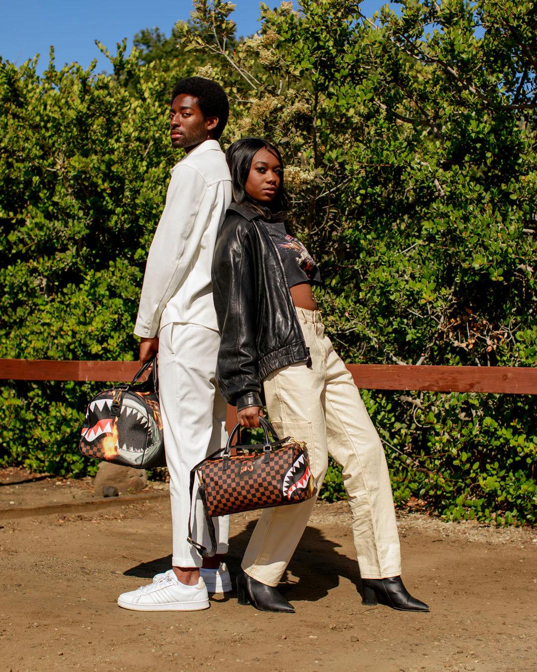 Sprayground Signature | SHARKS IN PARIS UNSTOPPABLE MINI DUFFLE