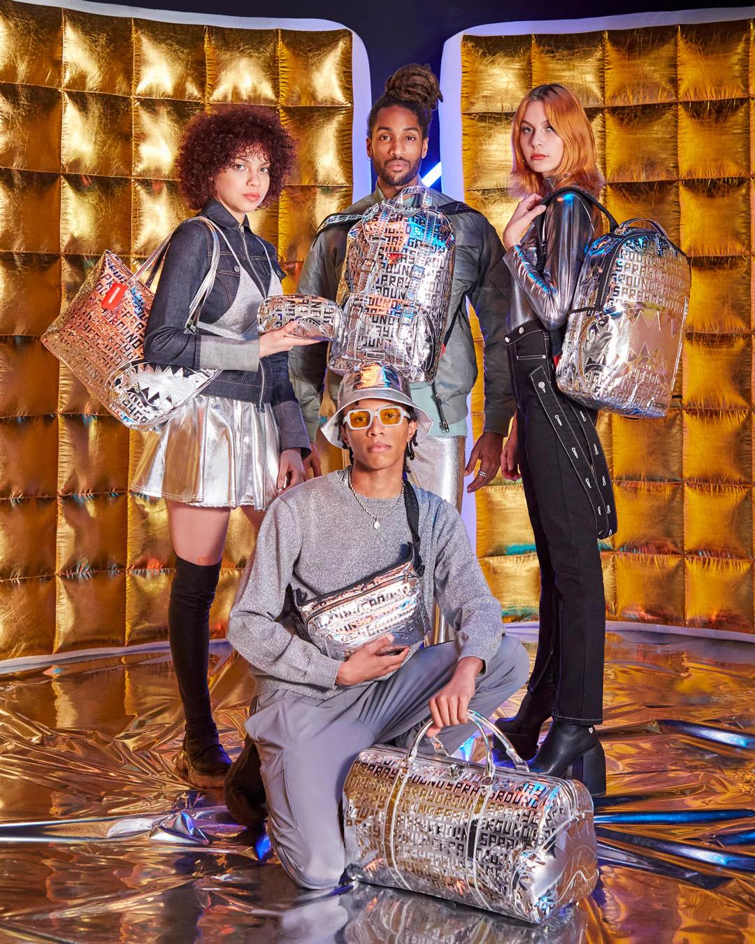 Sprayground Classic | FUTURE TITAN (METALLIC) DUFFLE