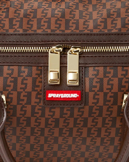 Sprayground Essential | CASHIN CHECKS MINI DUFFLE