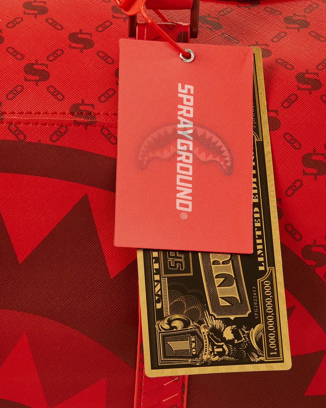 Sprayground Recommended | MONEY PATTERN BRICK DUFFLE