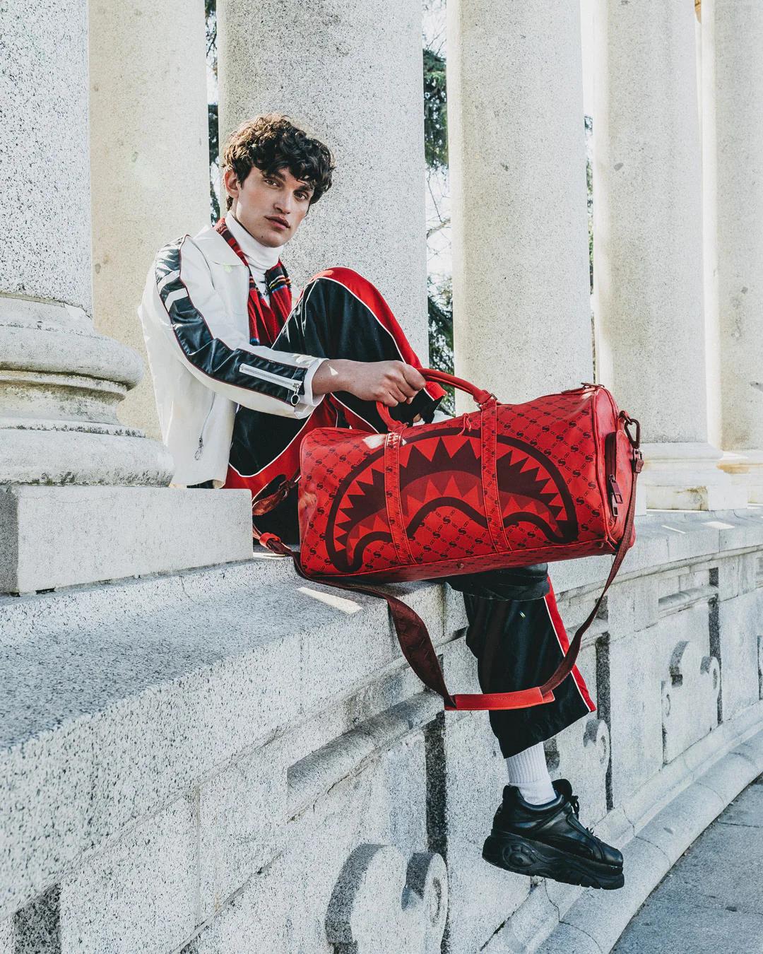 Sprayground Recommended | MONEY PATTERN BRICK DUFFLE