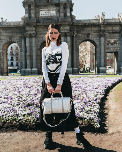 Sprayground Exclusive | MONEY PATTERN POWDER MINI DUFFLE