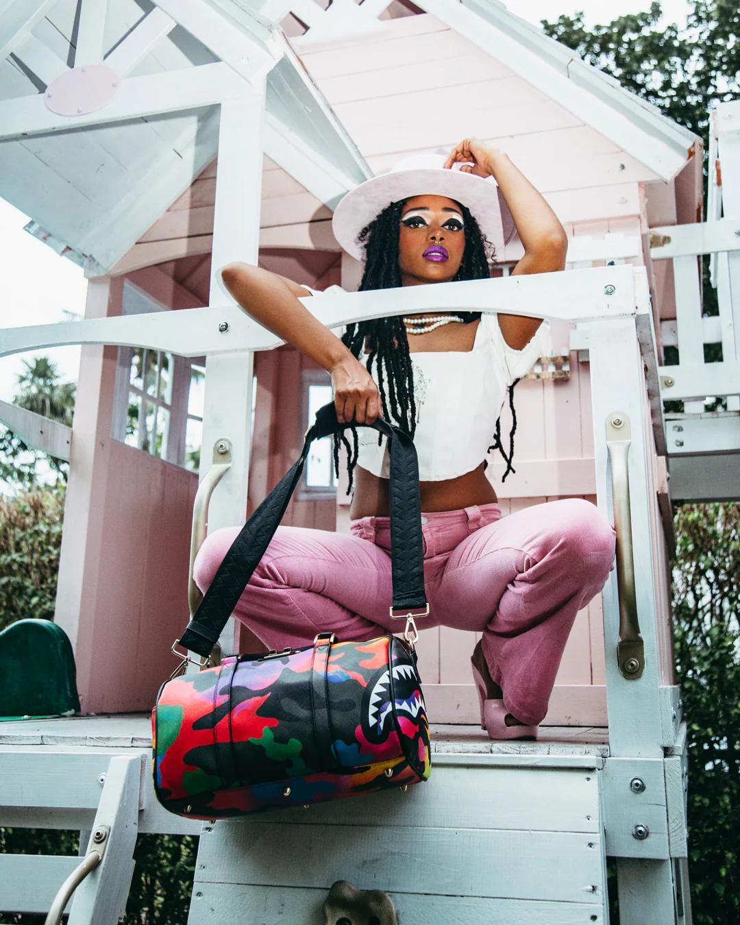 Sprayground Essential | CAMOBURST MINI DUFFLE