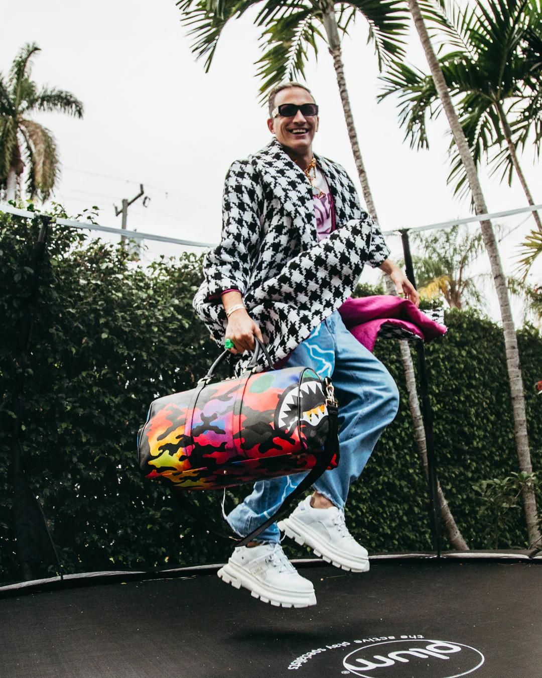 Sprayground Premium | CAMOBURST EMPEROR DUFFLE