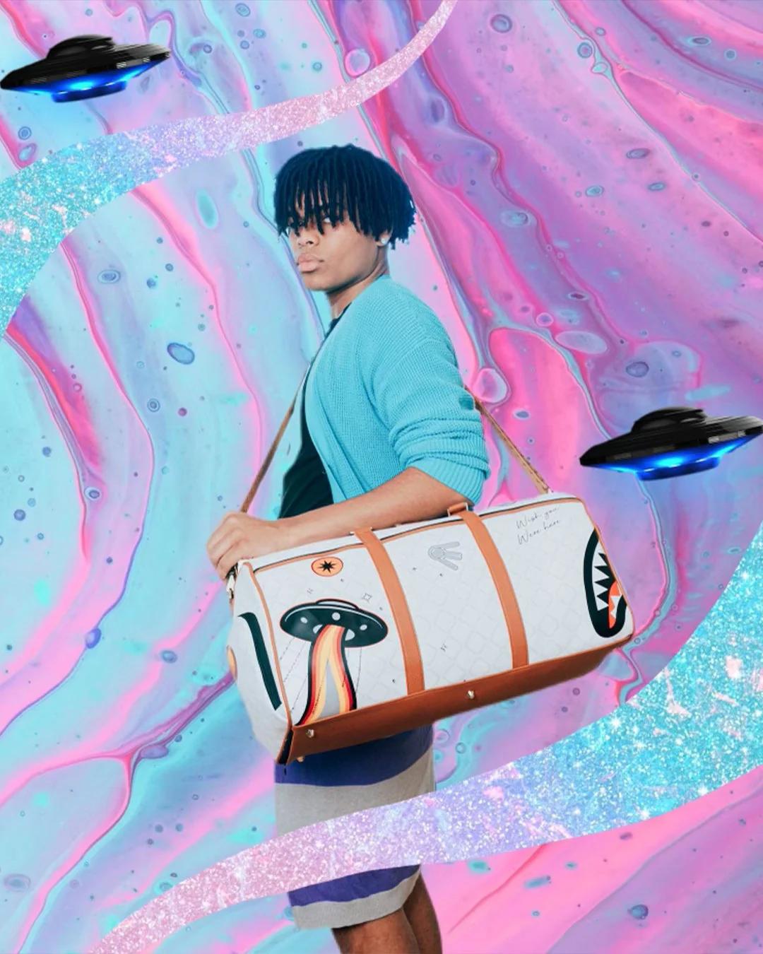 Sprayground Popular | UFO EXTRA EXTRA TERRESTRIAL DUFFLE