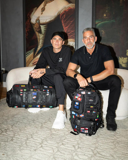 Sprayground Premium | JAMES FIRST CLASS GLOBAL FLAGS SPECIAL OPS CARGO BACKPACK