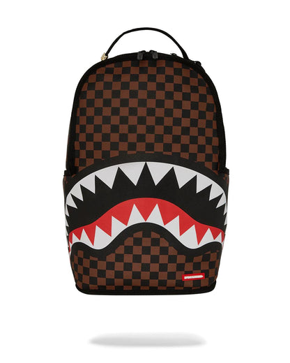 Sprayground Exclusive | NOOO WAY!!! A REVERSIBLE BACKPACK - PURPLE VELOUR TO OG SHARKS IN PARI