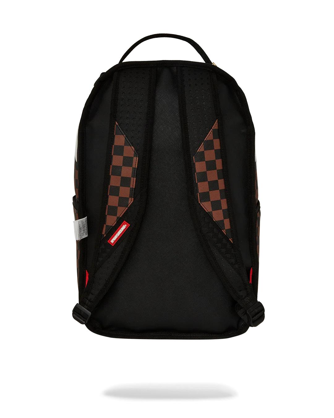 Sprayground Exclusive | NOOO WAY!!! A REVERSIBLE BACKPACK - PURPLE VELOUR TO OG SHARKS IN PARI